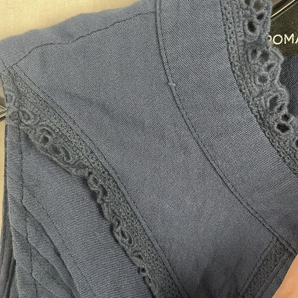 Pomader place blue sleeveless dress Dutton - Picture 3 of 6